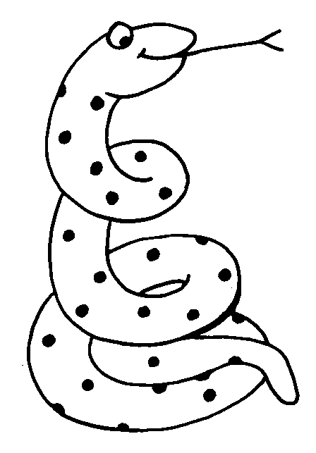 Węże kolorowanki